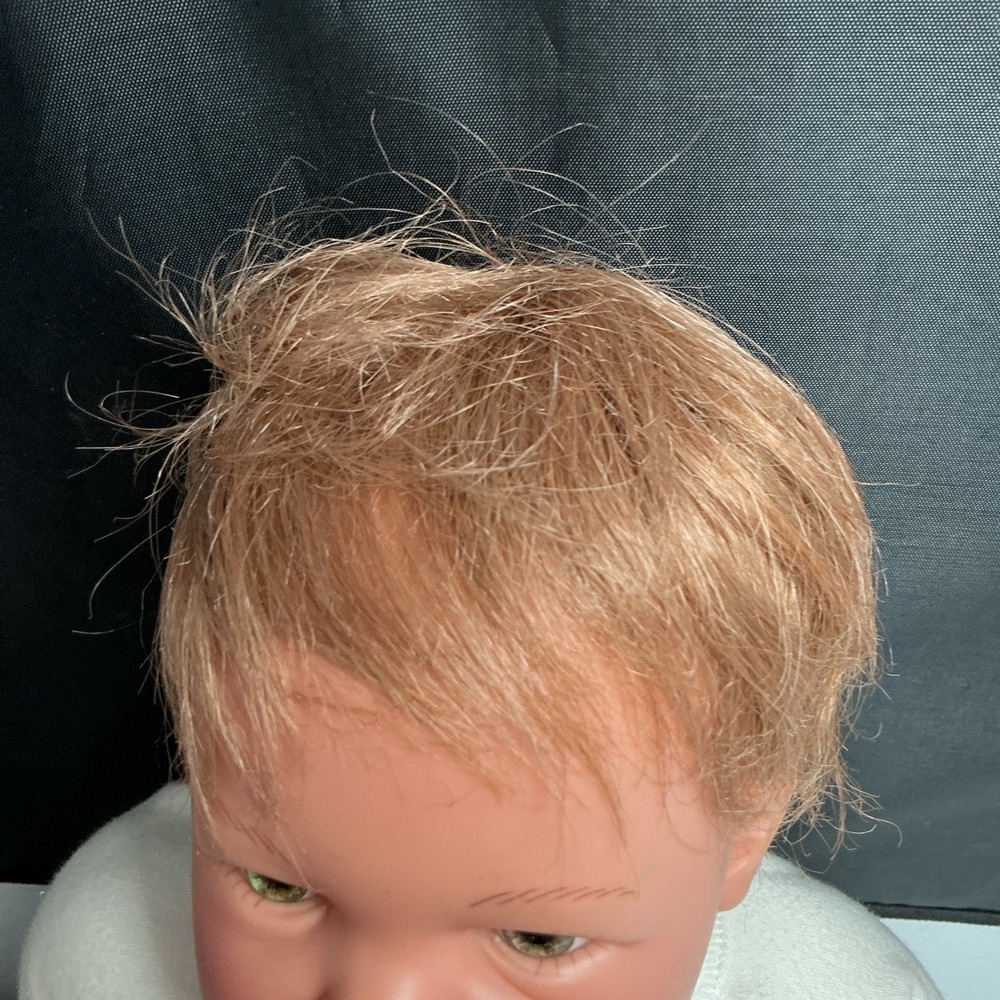Vtg 1997 Lee Middleton Doll 050897 Reva Schick Thumb Sucker Newborn Gown Hat - Picture 10 of 16